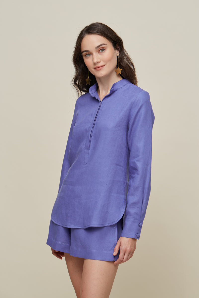 Metis Blue Blouse