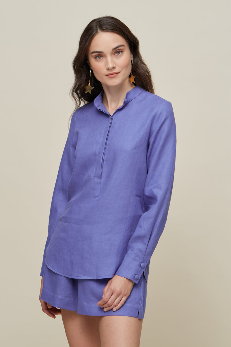 Metis Blue Blouse