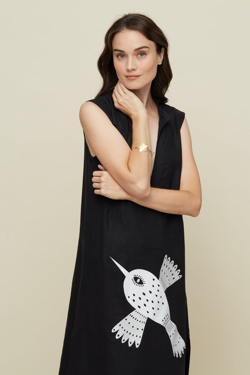 Frade Black Bird Dress