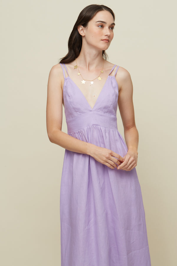 GALERIA-BOTANICO LILAC DRESS-JUST BRAZIL