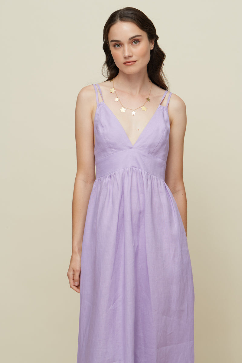 GALERIA-BOTANICO LILAC DRESS-JUST BRAZIL