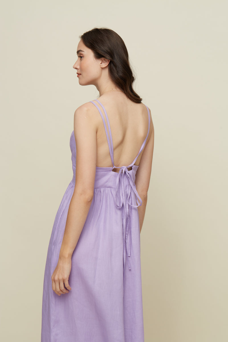 GALERIA-BOTANICO LILAC DRESS-JUST BRAZIL