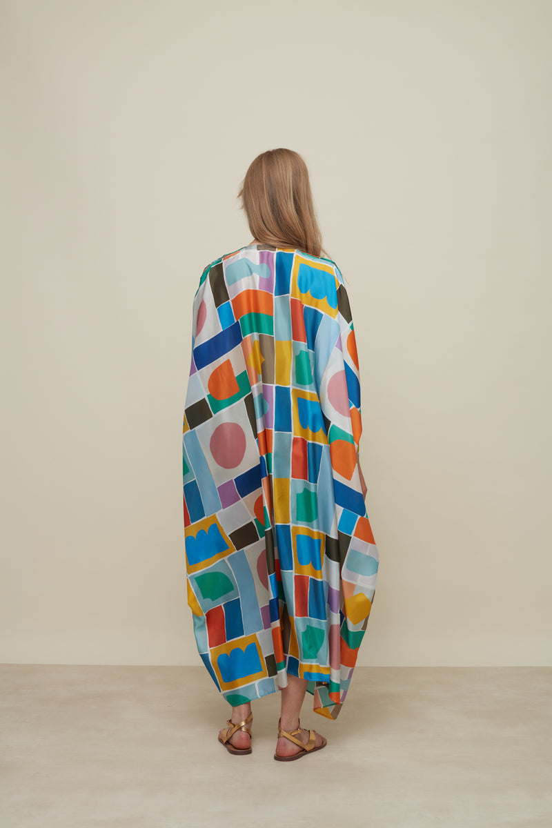 Ilectra Game Silk Kaftan