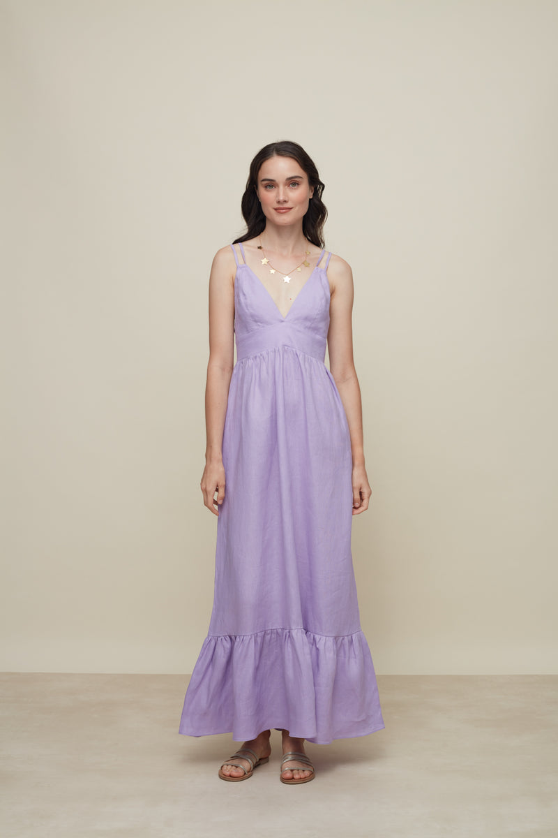 GALERIA-BOTANICO LILAC DRESS-JUST BRAZIL