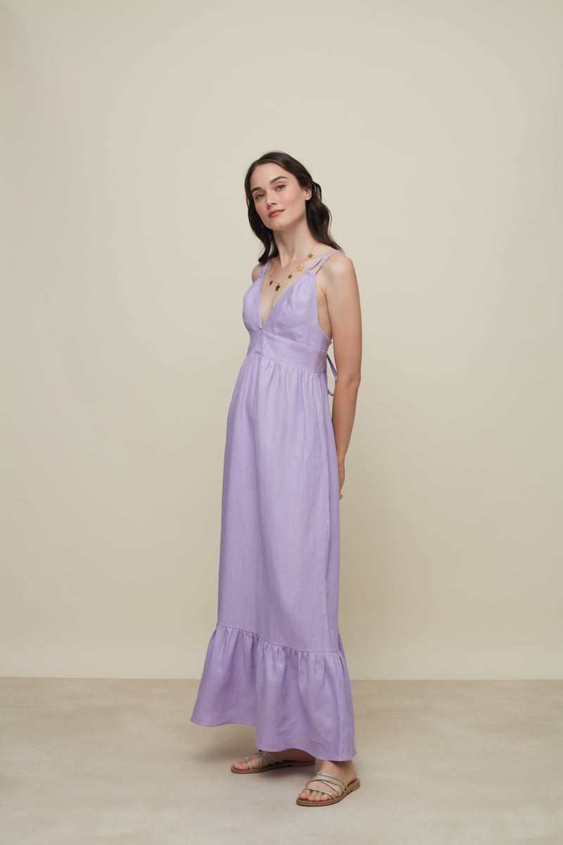 GALERIA-BOTANICO LILAC DRESS-JUST BRAZIL