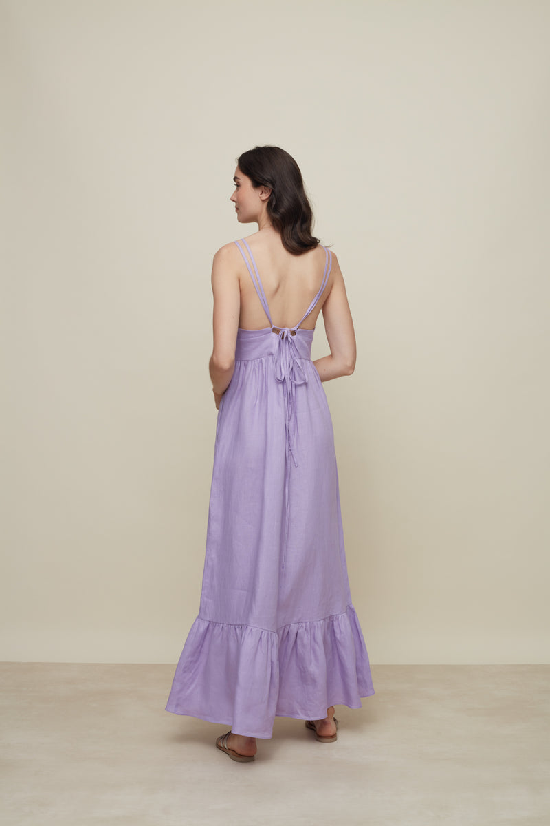 GALERIA-BOTANICO LILAC DRESS-JUST BRAZIL