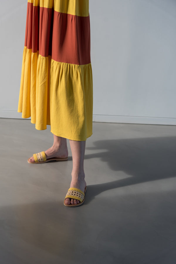PASSION YELLOW SANDALS