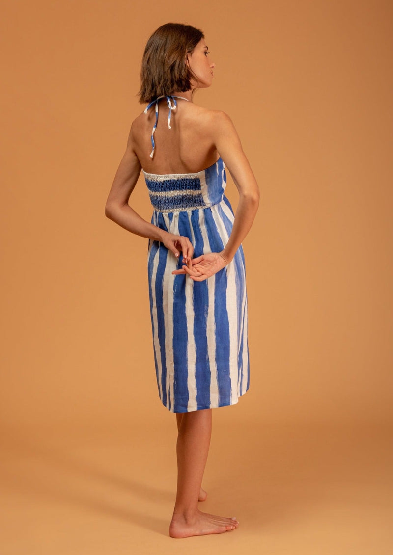 Lapa Blue Stripes Dress