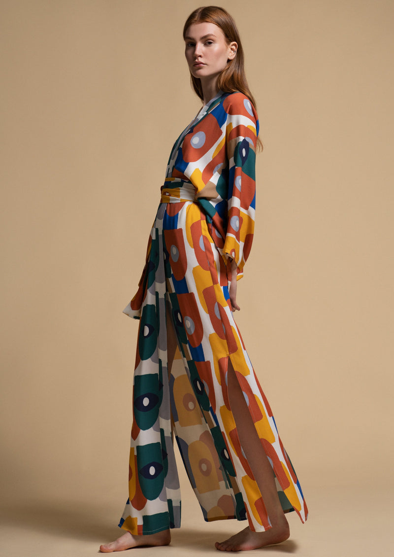 GINGA BLOQUINHO LONG KIMONO-GALERIA SS22